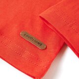  Dječja majica s dugim rukavima jarkonarančasta 104 | shoptok.hr