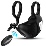 SuperLove Scrotum Testicles Vibrator Black | shoptok.hr