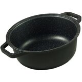 Risoli Blackplus kozica 24cm s silikonskim nastavkom za ročaje / 2 ročaja / indukcija / aluminij, (20456657) Cene