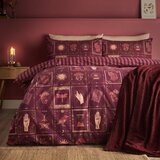 Catherine Lansfield Temno vijolična posteljnina za zakonsko posteljo 200x200 cm Enchanted Witchcraft – | Shoptok.si