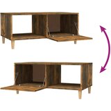  Stolić za kavu dimljeni hrast 89,5x50x40 cm konstruirano drvo | shoptok.hr