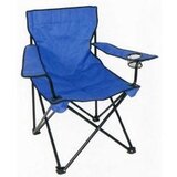 Strend Pro Sklopiva stolica plava do 120 kg, 53 x 53 x 90 cm | shoptok.hr