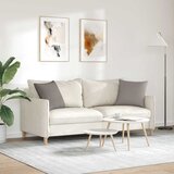  Jastučići za sofu 2 pcs Sivo-smeđa 45 x 45 cm tkanina | shoptok.hr