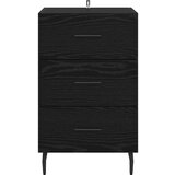  Noćni ormar Crni hrast 40 x 40 x 66 cm Konstruirano drvo | shoptok.hr