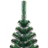  Umjetno božićno drvce s obojenim vrhovima zeleno 180 cm PVC | shoptok.hr