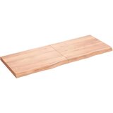  Kupaonska radna ploča svjetlosmeđa 160x60x6 cm tretirano drvo | shoptok.hr