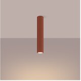 Nice Lamps Opečnato oranžna stropna svetilka Gleam – | Shoptok.si