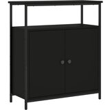 Maison Chic Komoda - Predalnik črna 70x30x80 cm inženirski les, (21715751) Cene