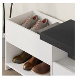 Hanah home cipelarnik filux bench white | ePonuda.com