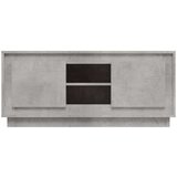 TV ormarić boja betona 102x35x45 cm od konstruiranog drva | shoptok.hr
