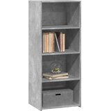  Visoka komoda siva boja betona 50x41x124 cm konstruirano drvo | shoptok.hr