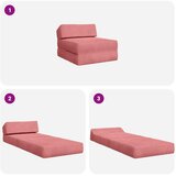 SOFA na razvlačenje Ružičasta 60 x 70 x 41 cm Tkanina | shoptok.hr