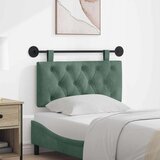  Držeće uzglavlje Zidne Morska zelena 100 x 55 x 7 cm Baršun - zelena boja mora 90 cm bez LED | shoptok.hr
