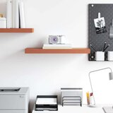  Stenska polica Rdeča 60 x 23 x 4 cm Konstruiran les, (5000200639) | Shoptok.si