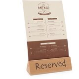  Znak za Mizo, Rezervirano, 152x44x44mm | Shoptok.si
