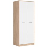 MID.YOU OMARA S KLASIČNIMI VRATI, bela, hrast sonoma | Shoptok.si