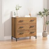 vidaXL predalnik 75x35x70 cm trdna borovina | Shoptok.si