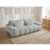Bobochic Paris Svijetlo siva sofa od šenila 264 cm Ivane – | shoptok.hr