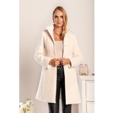 Fenzy Elegantni Kaput Nusca, Krem | shoptok.hr