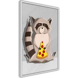  Poster - Racoon Eating Pizza 20x30 | shoptok.hr