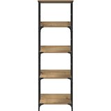  Knjižna polica Artisan hrast 50x33x153 cm izrađeno drvo | Eponuda.com