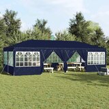 Šator za zabave Plava 800 x 400 x 266 cm Polietilen | shoptok.hr