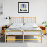  Noćni ormarići 2 kom boje senfa 36x39x43,5 cm čelični | shoptok.hr