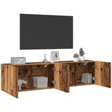  Zidni TV ormarići 2 kom boja starog drva 80 x 30 x 41 cm | Eponuda.ba
