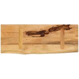 Stolna Mizna plošča 70x20x3,8 cm naraven rob trden robusten mangov les | Shoptok.si