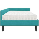  Kutni krevetni okvir s madracem Ostalo 2 pcs Tirkizna Baršun | Eponuda.com