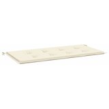  Jastuk za vrtnu klupu krem 100x50x4 cm od tkanine Oxford | shoptok.hr