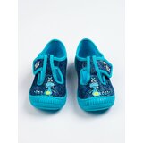 SHELOVET Blue slippers for kindergarten for a boy 3F Cene