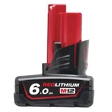 Milwaukee M12 6.0Ah Red Lithium 48-11-2460 – Profesionalna baterija ( P-4905 ) | Eponuda.com