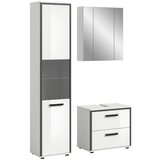 MID.YOU Kopalnica Kojak, Bela, Antracit, 3-Delna | Shoptok.si