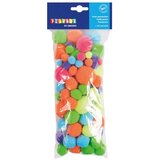 Playbox pomponi v neonskih barvah, 100 kosov, 15-35 mm. | Shoptok.si