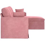 SOFA Ružičasta 198 x 134 x 80 cm Baršun | shoptok.hr