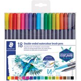  18boja obostrani akvarel design journey staedtler 3001 tb18 blister | Shoptok.si
