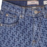 Guess Jeans flare CULOTTE COMFORT DENIM 4G LASER Modra | Shoptok.si