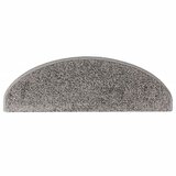  Prostirke za stepenice 15 kom 65x21x4 cm sive poluokrugle velike | shoptok.hr