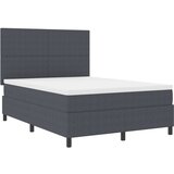  Osnovni krevet s madracem tamno siva 160x200 cm kordurojska tkanina | shoptok.hr