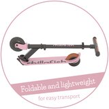 Chillafish Sklopivi trotinet Flexxi Cameo 2 točka do 50kg roze | Eponuda.com