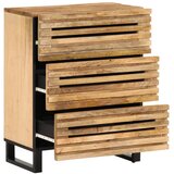  Komode 2 kom 60 x 34 x 75 cm od masivnog grubog drva manga | shoptok.hr