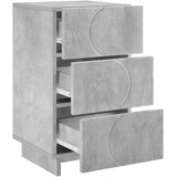  Noćni ormar Betonska siva 33 5 x 34 5 x 60 cm Konstruirano drvo - Betonska siva 1 | shoptok.hr