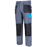 LAHTI delovne hlače L4050454, bombaž, 54, siva/modra