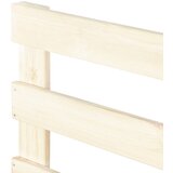  Okvir za krevet od paleta od masivne borovine 200 x 200 cm | shoptok.hr