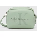 Calvin Klein Jeans Torbica zelena barva, K60K612220