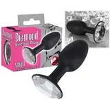 Diamond - silikonski analni čepić (mali)