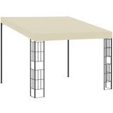 vidaXL Zidna sjenica 3 x 3 m krem od tkanine Cijene