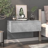  Zidni noćni ormarić siva boja betona | shoptok.hr