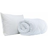  set jorgan + jastuk - white - single 140x200/50x70 Cene